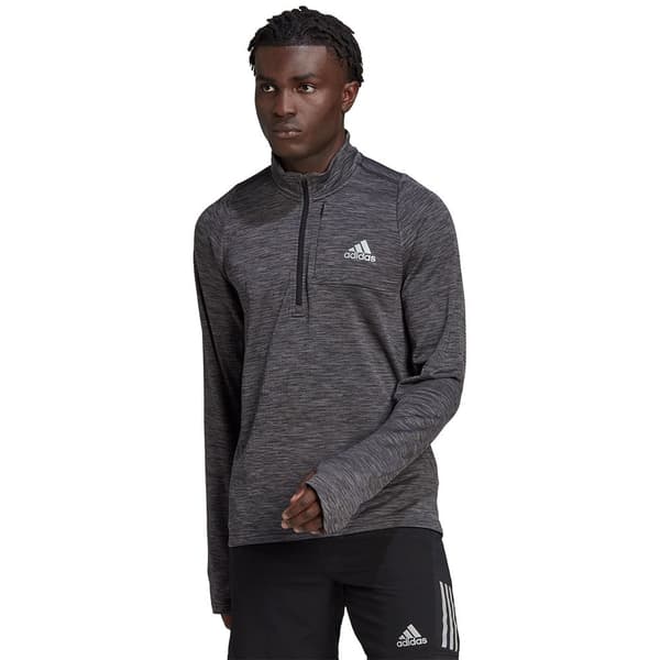 Adidas Tröja Run Icons Cover Svart S Man