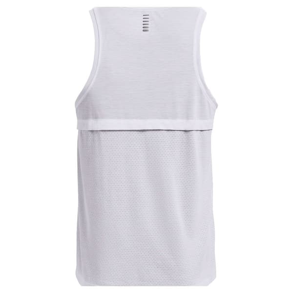 Under Armour Ärmlös T-shirt Streaker Vit 2XL Man