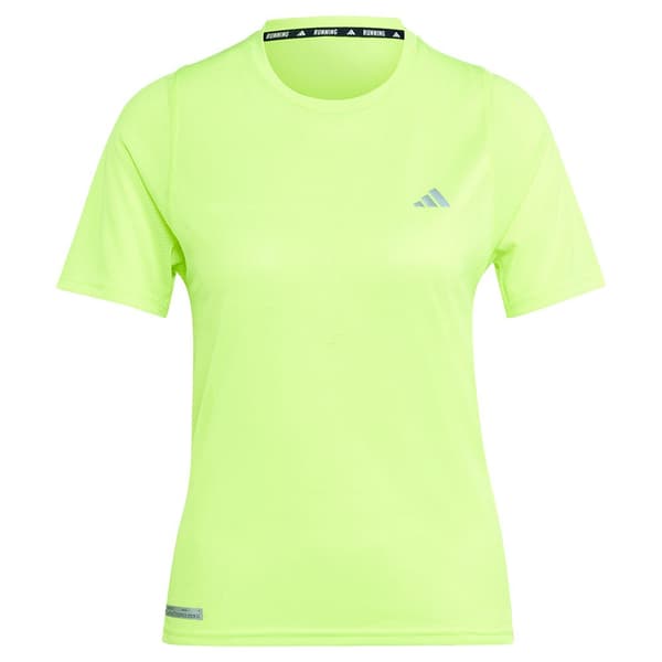 Adidas Kortärmad T-shirt Ultimate Knit Gul M Kvinna