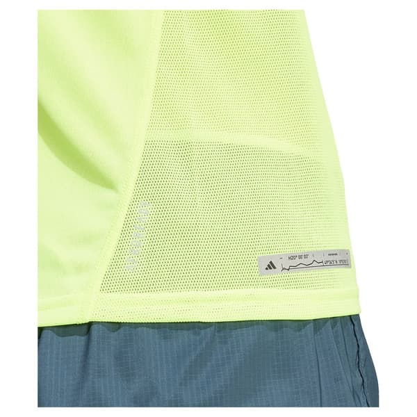 Adidas Kortärmad T-shirt Ultimate Knit Gul M Kvinna