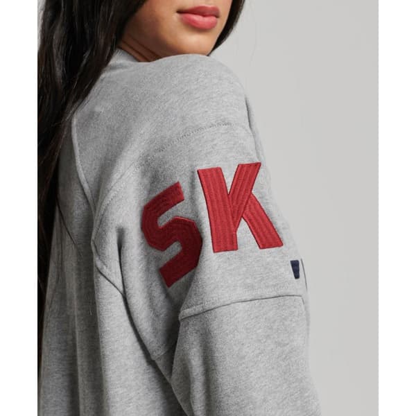 Superdry Luvtröja Ski Grå S Kvinna