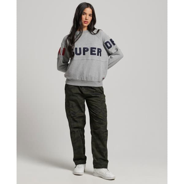Superdry Luvtröja Ski Grå S Kvinna