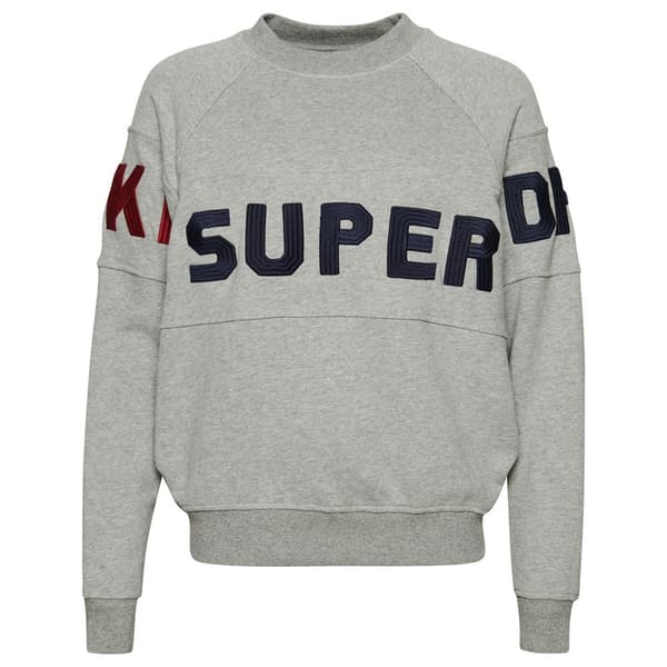 Superdry Luvtröja Ski Grå S Kvinna