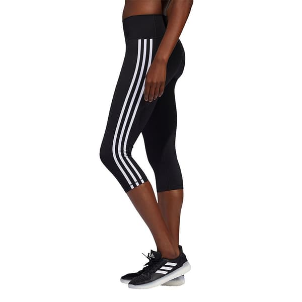 Adidas Believe This 3 Stripes Svart XS / Regular Kvinna