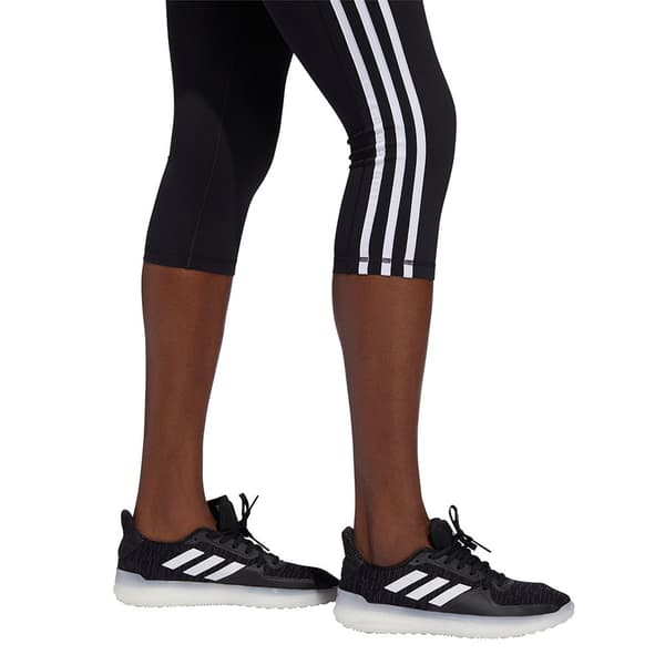 Adidas Believe This 3 Stripes Svart XS / Regular Kvinna