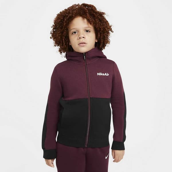 Nike Fuld Lynlå Sweatshirt Air Rød 8-9 Years