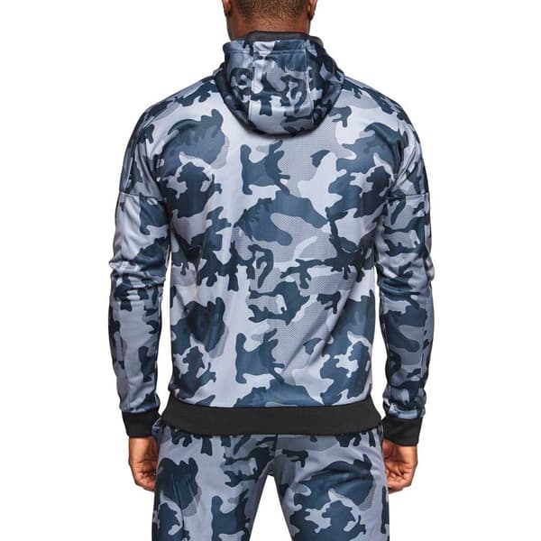 Leone1947 Fuld Lynlå Sweatshirt Camo Grå M Mand