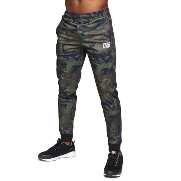 Leone1947 Långbyxor Camo Grönt 2XL Man