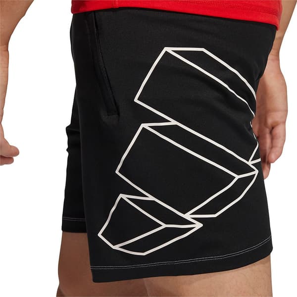 Adidas Korte Bukser Fb Hype Sort S / Regular Mand