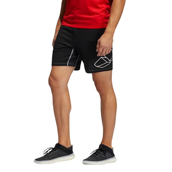Adidas Korte Bukser Fb Hype Sort S / Regular Mand