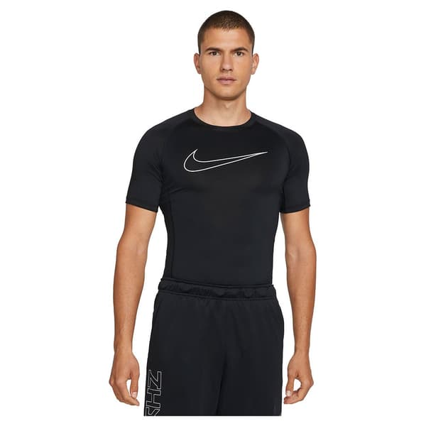 Nike Lyhythihainen T-paita Pro Dri Fit Musta 3XL / Regular Mies
