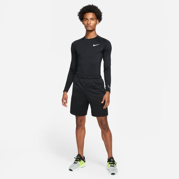 Nike Långärmad T-shirt Pro Dri Fit Svart XL / Regular Man