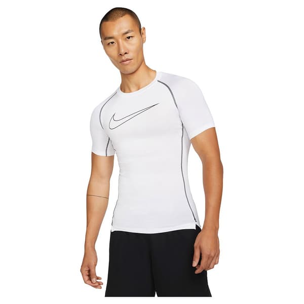 Nike Kortærmet T-shirt Pro Dri Fit Hvid XL / Regular Mand