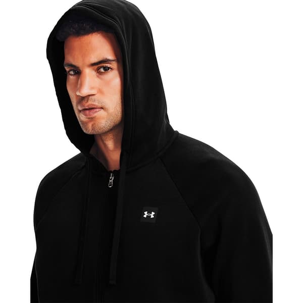 Under Armour Hættetrøje Rival Fleece Fz Sort L / Regular Mand