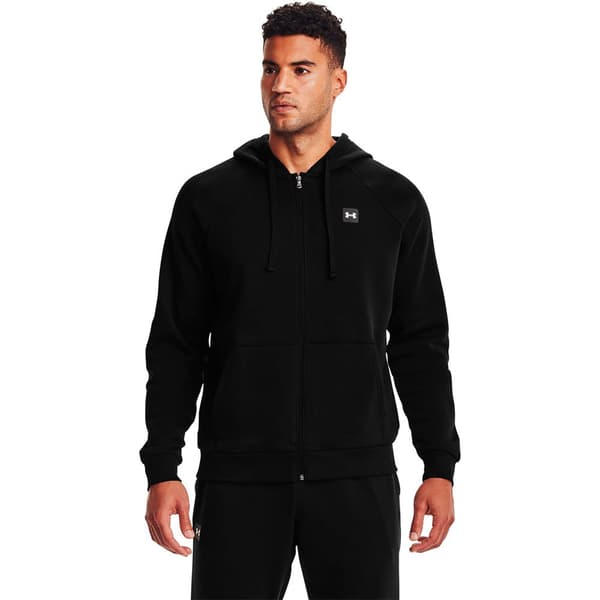 Under Armour Hættetrøje Rival Fleece Fz Sort L / Regular Mand