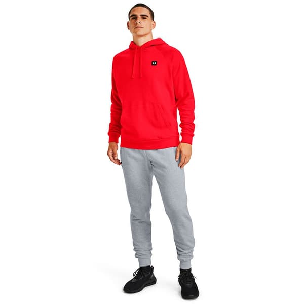 Under Armour Hættetrøje Rival Fleece Rød 2XL / Regular Mand