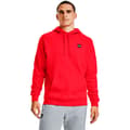 Miniatyrbillede 1 af 6: Under Armour Hættetrøje Rival Fleece Rød 2XL / Regular Mand