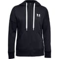 Miniatyrbillede 3 af 6: Under Armour Hættetrøje Med Fuld Lynlås Rival Fleece Sort XS Mand