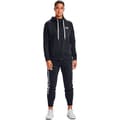 Miniatyrbillede 6 af 6: Under Armour Hættetrøje Med Fuld Lynlås Rival Fleece Sort XS Mand