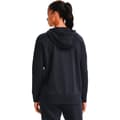 Miniatyrbillede 2 af 6: Under Armour Hættetrøje Med Fuld Lynlås Rival Fleece Sort XS Mand