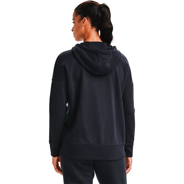 Under Armour Hættetrøje Med Fuld Lynlås Rival Fleece Sort XS Mand