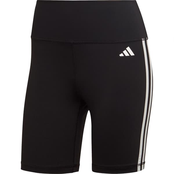 Adidas Kort Strumpbyxor Essentials 3 Stripes High-waisted Svart XS Kvinna