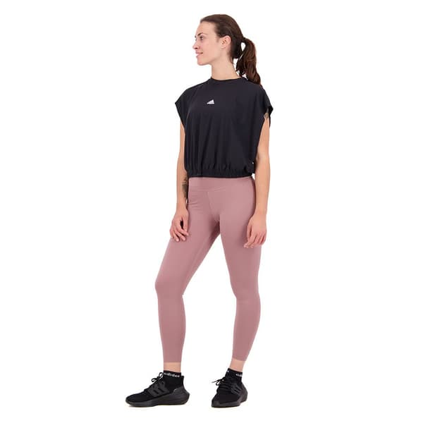 Adidas Strumpbyxor Optime Luxe 7/8 Brun M Kvinna