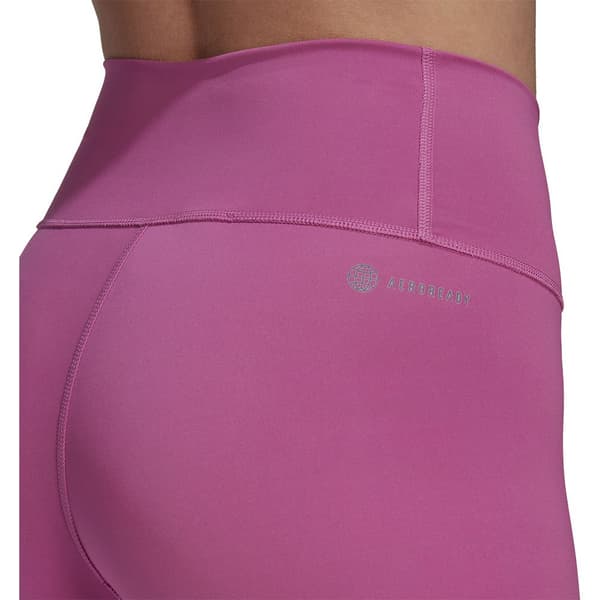 Adidas Strumpbyxor Optime Luxe 7/8 Lila M Kvinna