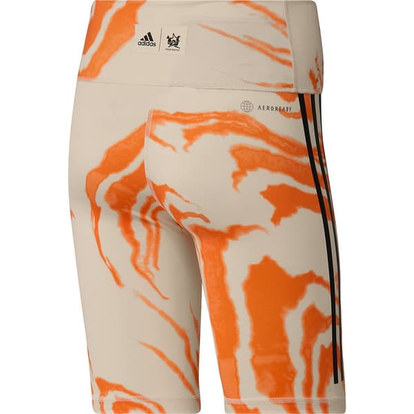 Adidas Korte Leggings Tmr Orange S Kvinde