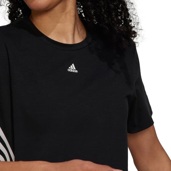 Adidas Kortärmad T-shirt Wtr Icons 3 Stripes Svart S Kvinna