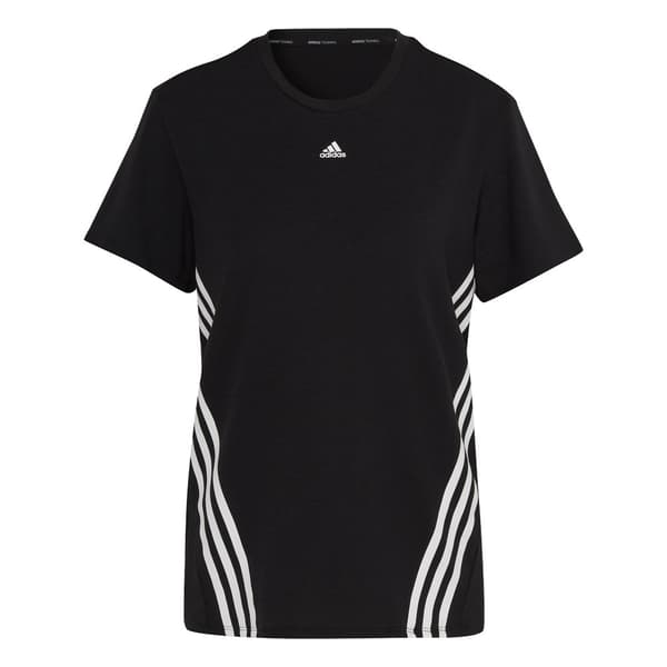 Adidas Kortærmet T-shirt Wtr Icons 3 Stripes Sort XS Kvinde