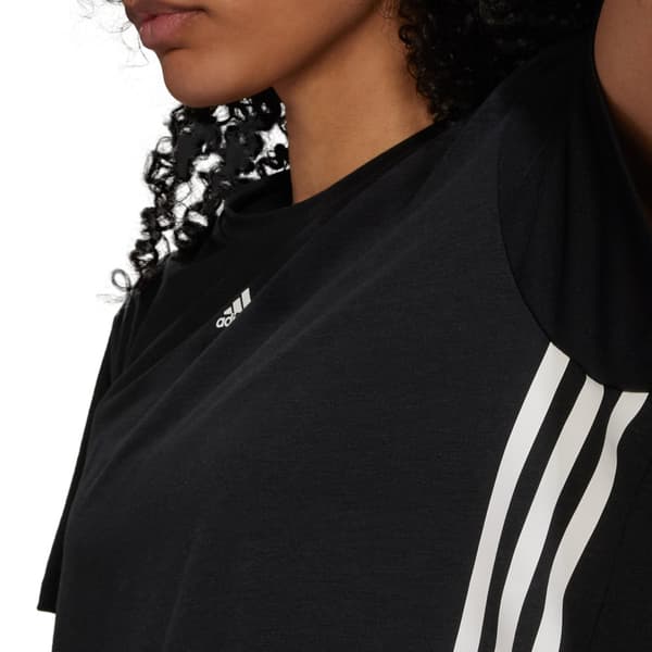 Adidas Kortærmet T-shirt Wtr Icons 3 Stripes Sort XS Kvinde