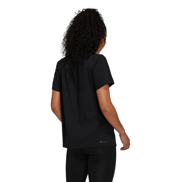 Adidas Kortærmet T-shirt Wtr Icons 3 Stripes Sort XS Kvinde