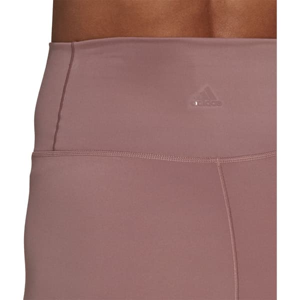 Adidas Leggings Yoga Luxe Studio 7/8 Brun M Kvinde