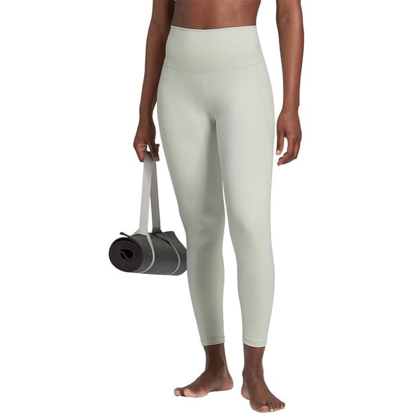 Adidas Strumpbyxor Yoga Studio 7/8 Grönt M / Regular Kvinna