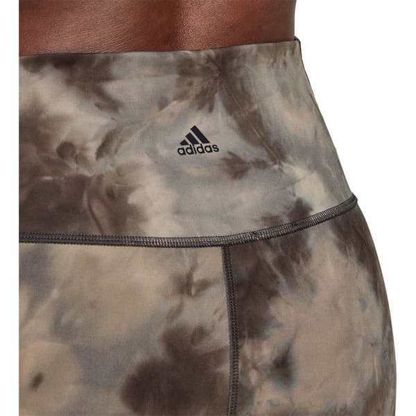 Adidas Leggings Yoga Studio Earth Flared 7/8 Beige S / Regular Kvinde