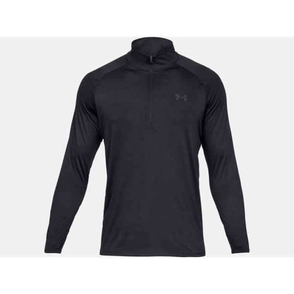 Under Armour Langærmet T-shirt Med Halv Lynlås Tech™ 2.0 Sort L / Regular Mand