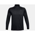 Miniatyrbillede 7 af 7: Under Armour Langærmet T-shirt Med Halv Lynlås Tech™ 2.0 Sort L / Regular Mand