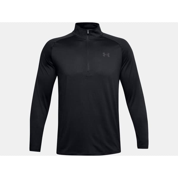 Under Armour Langærmet T-shirt Med Halv Lynlås Tech™ 2.0 Sort L / Regular Mand