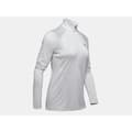 Miniatyrbild 4 av 6: Under Armour Jersey Tech™ Twist ½ Zip Grå XL Kvinna
