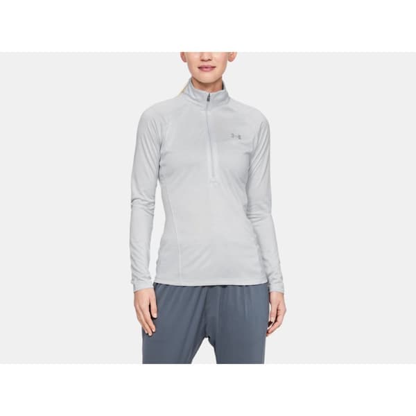 Under Armour Jersey Tech™ Twist ½ Zip Grå XL Kvinna
