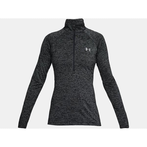 Under Armour Jersey Tech™ Twist ½ Zip Svart XS Kvinna