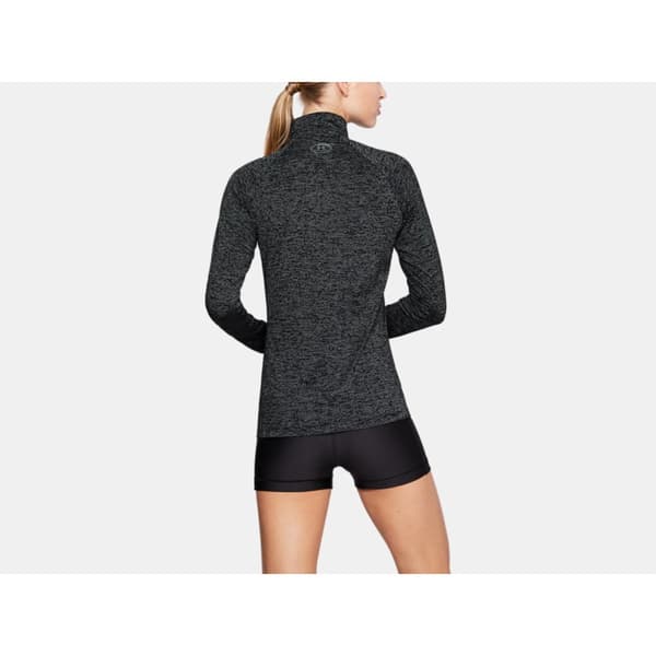 Under Armour Jersey Tech™ Twist ½ Zip Svart XS Kvinna
