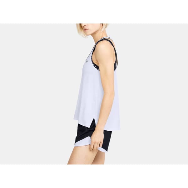 Under Armour Ärmlös T-shirt Knockout Vit S Kvinna