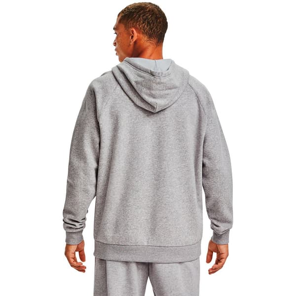 Under Armour Hoodie Med Stor Logotyp Rival Grå S Man