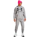 Miniatyrbild 5 av 6: Under Armour Hoodie Med Stor Logotyp Rival Grå 2XL Man