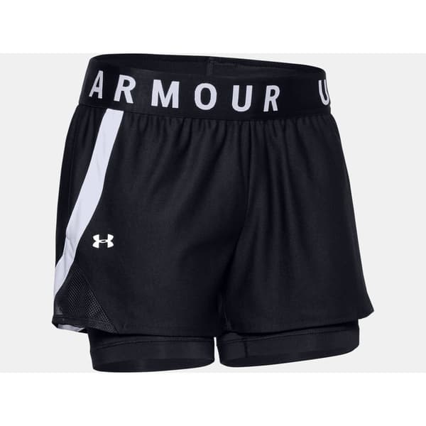 Under Armour 2-i-1 Play Up Play Up Sort M Kvinde