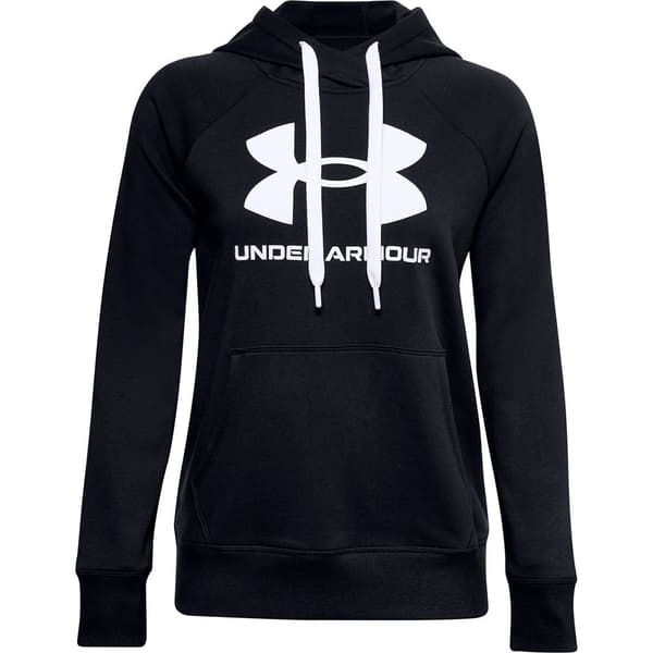 Under Armour Luvtröja Logo Rival Svart XS Kvinna