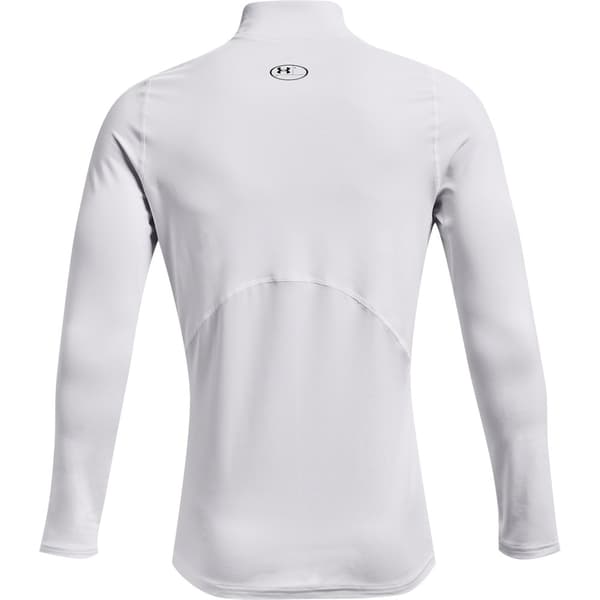 Under Armour Figursydd Höghalsad Undertröja Coldgear® Vit S / Regular Man