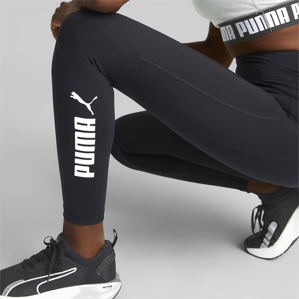 Puma Strumpbyxor Favorite Logo High Waist Svart S Kvinna